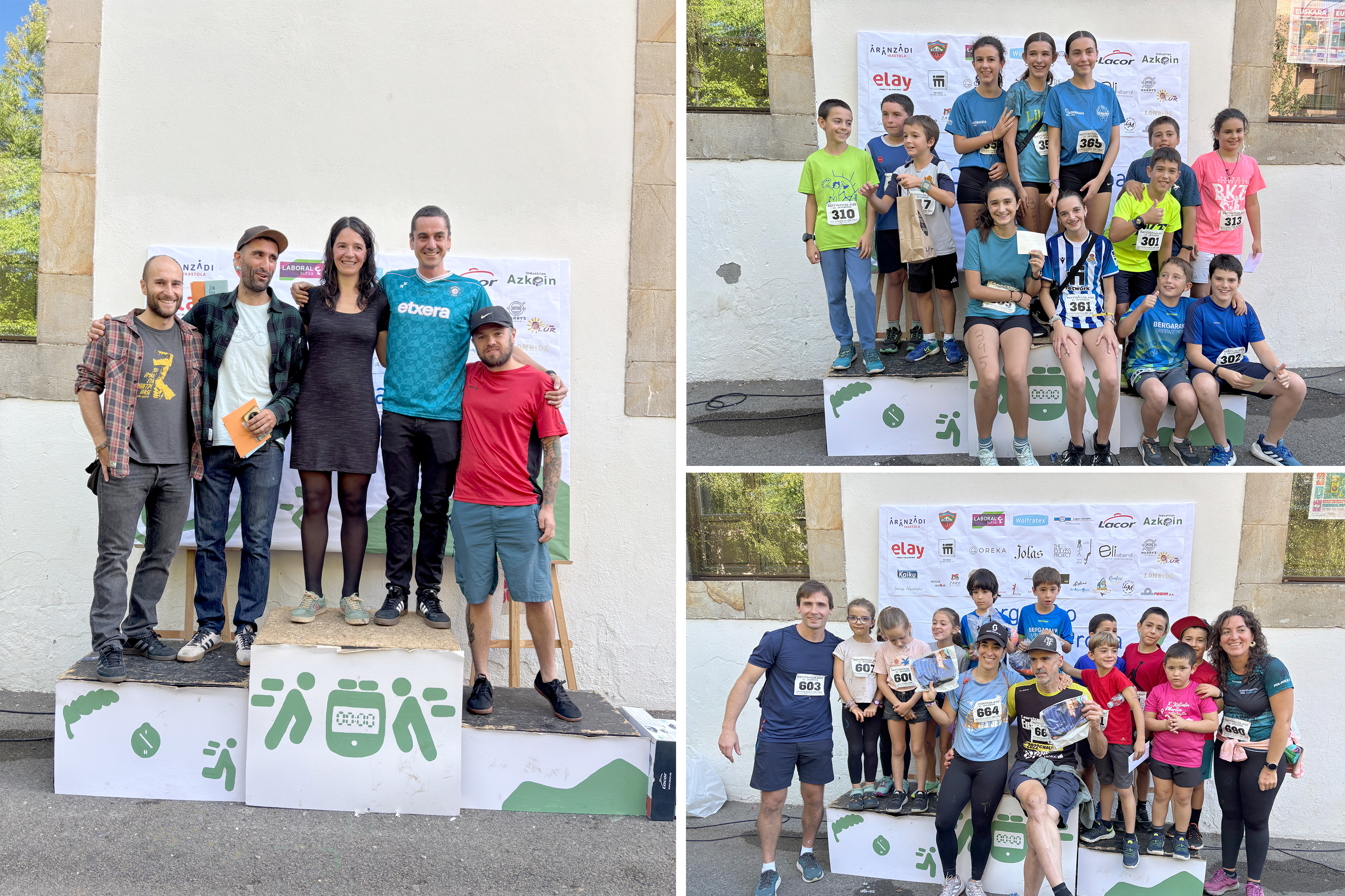I. Orientazio proba (podiumak)