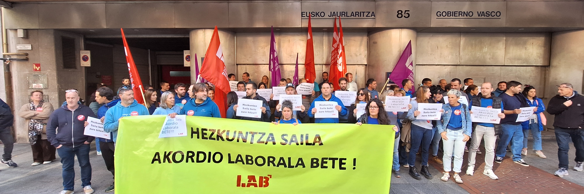 LAB elkarretaratzea akordio laborala