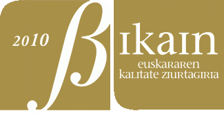 2010 urteko Euskararen kalitate ziurtagiriaren Bikain irudia 